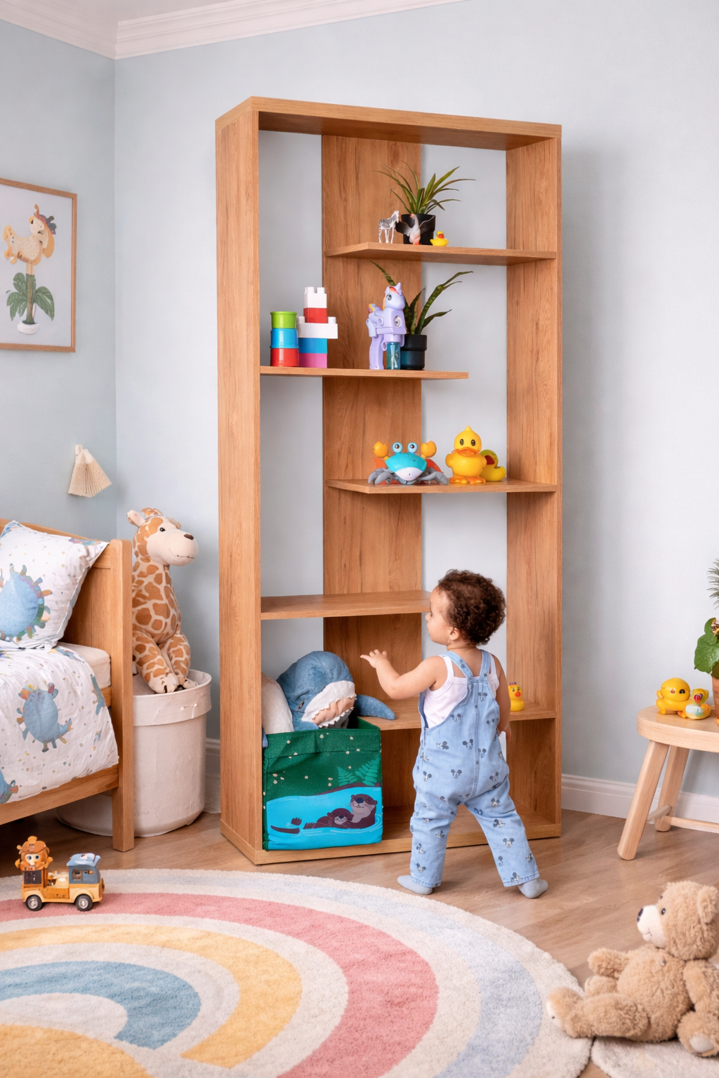 Wijha Bookcase
Minimal Wooden Storage Unit